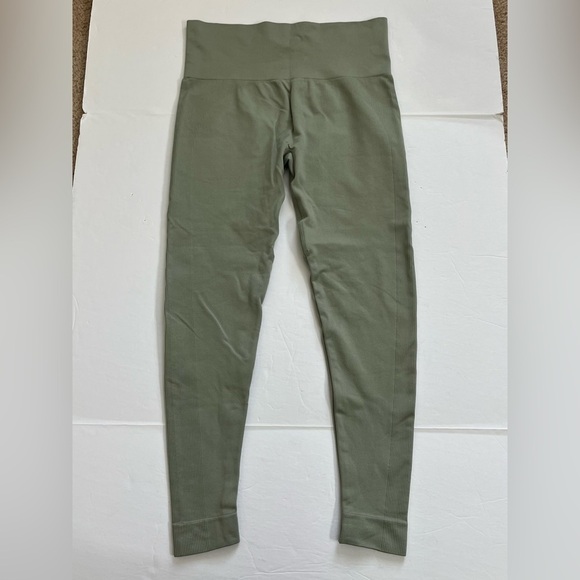 Set Active Leggings Green Size Large - Picture 2 of 8